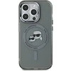 Karl Lagerfeld KLHMP15XHLSKCK Apple iPhone 15 Pro Max 6.7″ juodos spalvos kietas dėklas IML Metal Karl&Choupette