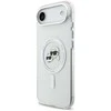 Karl Lagerfeld IML K&CH Heads Metal Frame MagSafe dėklas skirtas Apple iPhone Air skaidrus