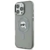 Karl Lagerfeld IML Metal Karl Head MagSafe Apple iPhone 16 Pro Max - dėklas telefonui juodos spalvos