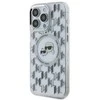 Dėklas Karl Lagerfeld KLHMP16LHMCKMHT Apple iPhone 16 Pro 6.3" skaidrus IML Monogram Karl&Choupet