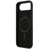 Karl Lagerfeld Silicone Karl&Choupette Ring MagSafe dėklas iPhone Air juodos spalvos