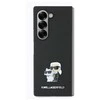 Karl Lagerfeld dėklas skirtas Samsung Galaxy Z Fold 6 KLHCZFD6SAPKCNPK (HC Saffiano KC Metal Pin) juodos spalvos