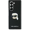 Karl Lagerfeld PU Saffiano Monogram Karl Head Samsung Galaxy Z Fold6 dėklas telefonui juodos spalvos