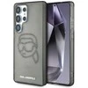 Dėklas Karl Lagerfeld Rhinestones Karl Head Logo Samsung Galaxy S25 Ultra juodos spalvos