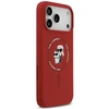 Karl Lagerfeld Silicone Karl&Choupette Ring MagSafe dėklas, skirtas iPhone 18 Pro Max / iPhone 17 Pro Max