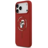Karl Lagerfeld Silicone Karl&Choupette Ring MagSafe dėklas, skirtas iPhone 18 Pro Max / iPhone 17 Pro Max