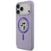 Karl Lagerfeld Silicone Karl&Choupette Ring MagSafe dėklas, skirtas iPhone 18 Pro Max / iPhone 17 Pro Max P
