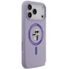 Karl Lagerfeld Silicone Karl&Choupette Ring MagSafe dėklas, skirtas iPhone 18 Pro Max / iPhone 17 Pro Max P