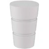Karnizo antgalis DOMOLETTI WALEC BASIC, baltas, Ø19 mm