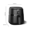 Gruzdintuvė Philips Airfryer 1000 Series NA120/00, 4.2 L