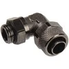 Kein Hersteller Connection 90 degrees G1/4 inch to 13/10mm – nickel juodas