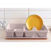 Indų džiovykla su padėklu CURVER BASIC KITCHEN ACCESORIES, kreminės spalvos, h9 x 45 x 38 cm