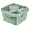 Keter CURVER MAISTO DĖŽUTĖ KVADRATINĖ LUNCH KIT 1,1L /ŽALIA