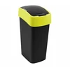 Keter CURVER ŠIUKŠLIADĖŽĖ „FLIP BIN” 45L /JUODA/ GELTONA