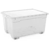 KETER DĖŽĖ 140L R-BOX 77x58x41cm SKAIDRI