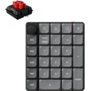 Keychron K0 Max Wireless (K0M-H1) – US išdėstymas – Hot-Swappable Super Raudona – Juodas (Juoda) Mechaninė Belaidė Žaidimų Klaviatūra