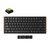 Keychron K3 Ultra Wireless Belaidė Žaidimų Klaviatūra | Juodas, Keychron Milk POM Banana