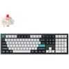 Keychron Q6 Max Wireless (Q6M-M1) - US išdėstymas - Hot-Swappable Jupiter Raudona Switches - Carbon Juodas (Juoda) Mechaninė Belaidė Žaidimų Klaviatūra