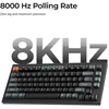 Belaidė mechaninė klaviatūra Keychron V1 Ultra Wireless | Hot Swappable | RGB | Raudoni (red) jungikliai