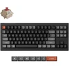 Keychron V3 Ultra Wireless (V3U-D1) – US išdėstymas – Hot-Swappable Silk POM Raudona – Juodas (Juoda) Mechaninė Belaidė Žaidimų Klaviatūra