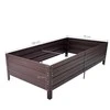 Meistro Kodas Pakelta lysvė KLASIKA GARDEN, RAL8016 (ruda), 150x75x30 cm