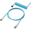 Hewlett Packard (HP) HP HyperX USB-C suvyniotas kabelis lemputė Mėlyna-Baltas