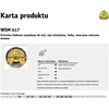 KLINGSPOR MONTUOTAS ATVARTAS RATAS 125mm WSM617 gr. 60