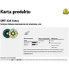 Lapelinis šlifavimo diskas KLINGSPOR SMT324 Extra 125x22,2mm P60