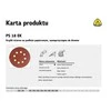 KLINGSPOR SAVIKLIJANTIS ABRAZYVINIS DISKAS 125mm PS18EK gr.120 GLS5 8-KIUČIŲ/50vnt.