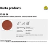 KLINGSPOR LIPAUSIS ABRAZYVINIS DISKAS 150mm PS18EK 180 gr /50 vnt.