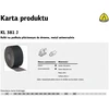 KLINGSPOR ROLKA NA PODŁOŻU PŁÓCIENNYM KL381J 200mm gr. 24 (30mb)