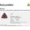 KLINGSPOR SAVIKAMIEJI TRIKAMPIAI ABRAZYVINIAI DISKAI 96mm PS22K gr.100 GLS15 /50 vnt.