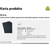 KLINGSPOR ARKUSZE ŚCIERNE NA PODŁOŻU PAPIEROWYM 230mm x 280mm PS8A NA MOKRO gr. 360 /50szt.