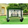 MultiGarden Žalia sodo palapinė su tinkleliu nuo uodų 2x2x2 m