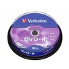 Kompaktiniai diskai DVD+R Verbatim, 4,7 GB, 10 vnt.