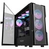 Darkflash DK431 Mesh kompiuterio korpusas + 4 ARGB ventiliatoriai - juodas