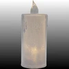KOOPMAN dekoracinė žvakė su LED šviesa 12,5 cm
