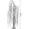 KOOPMAN DEKORATYVINIS MEDELIS GLUOSNIS 220 LED AUKŠTIS 150CM LAIKMATIS SIDABRINIS 140822
