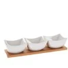 Excellent Houseware KOOPMAN RINKINYS INDELIŲ SU PADĖKLIUKU 4DALYS