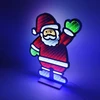 KOOPMAN VEIDRODINĖ DEKORACIJA SU LED LEMPUTĖMIS INFINITY MIRROR EFEKTAS KALĖDŲ SENELIS 1078335