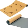 Korkinė jogos kilimėlis Enero Fit 183x61x0,4 cm