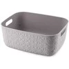 Krepšelis Curver Softex, 12.5 l, pilka, 37.9 x 14.3 x 29.2cm