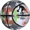 Pilka krepšiniui Enero Solid R.7 pilkai balta