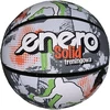 Pilka krepšiniui Enero Solid R.7 pilkai balta
