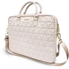 Guess Quilted krepšys kompiuteriui 15" rožinės spalvos
