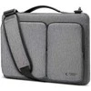 15-16 Tech-Protect Defender Bag Nešiojamas kompiuteris Bag - Gray