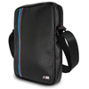 BMW BMTB8MCPBK Planšetė Bag 8″ juodos spalvos Carbon / Tricolor Stripe