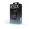 Ksix Powebank Mini 10000mAh 10W+cable USB-A USB-C Juodas