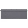 Modernhome Šviesiai pilkos spalvos daiktų laikymo dėžė 111x38 cm