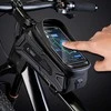 L Tech-Protect V2 Universal Bike Mount Dviračio krepšys, juodos spalvos